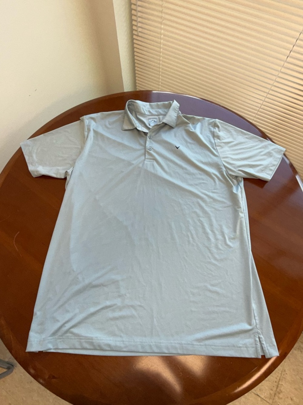 Callaway Light Gray Short Sleeve Polo